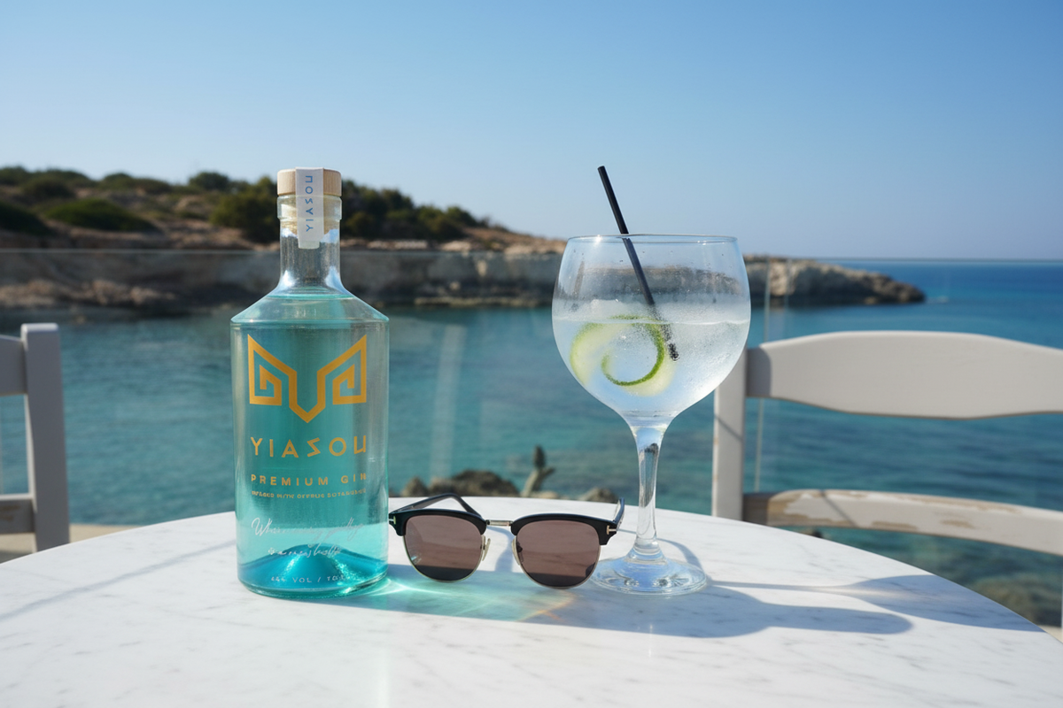 Yiasou Gin - No Can, Sunglasses Under Goblet